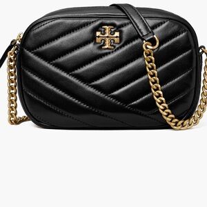 Tory Burch Kira Chevron Camera Bag in Black